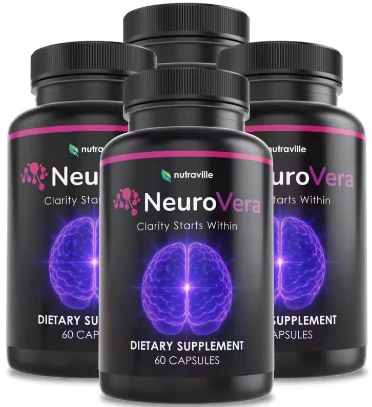 NeuroVera brain health supplement bottle
